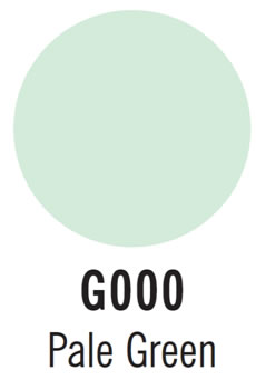 copic marker color pale green g000